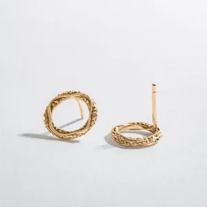 FIRST CONTACT STUDS | 14K GOLD
