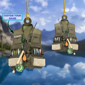 Fishing - Shaped Ornament 01
