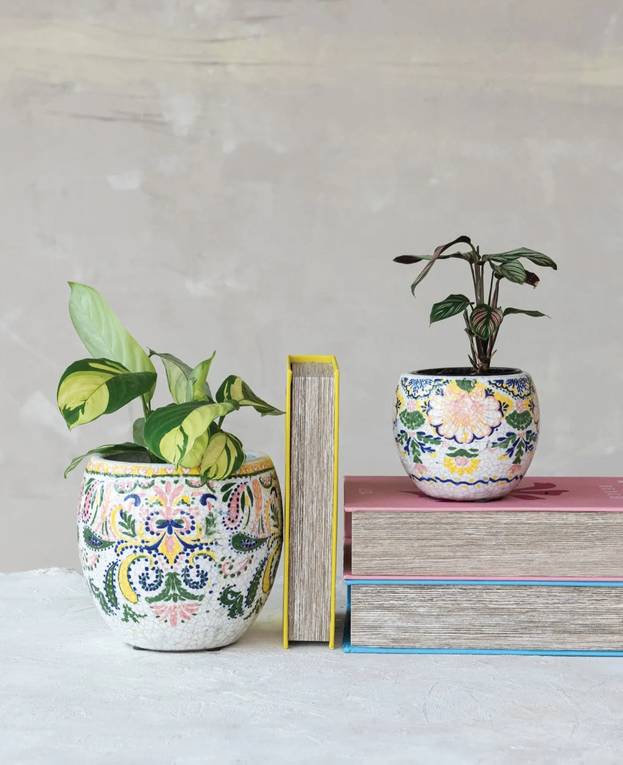 Floral Serenity Planter - Two Sizes