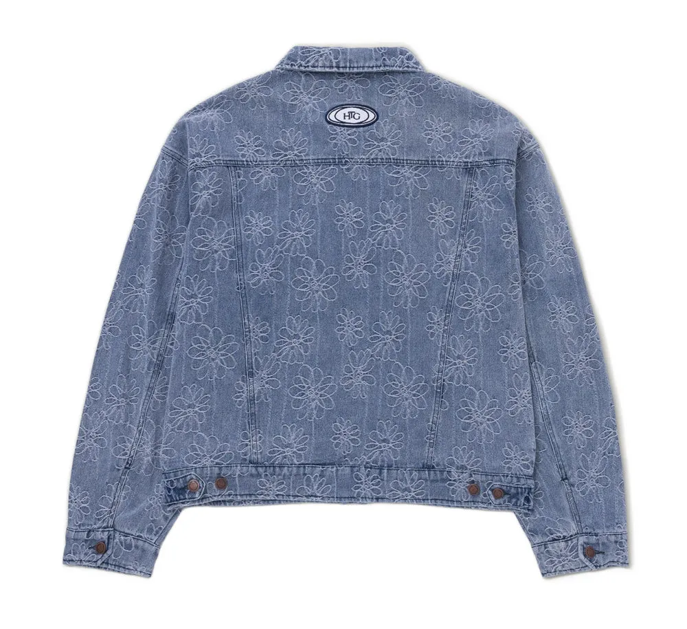 Flower Jacquard Jacket