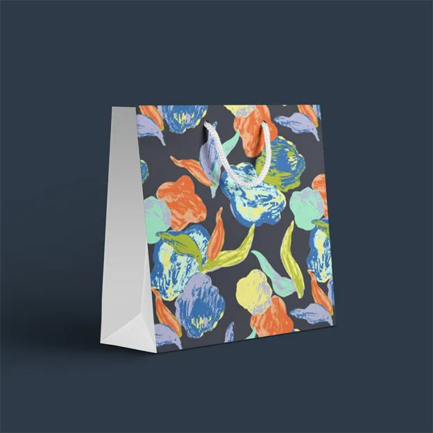 Flower shape marks surface pattern design