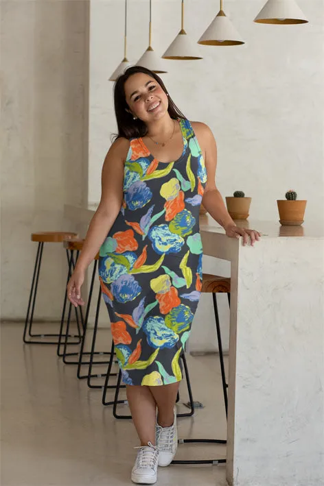Flower shape marks surface pattern design