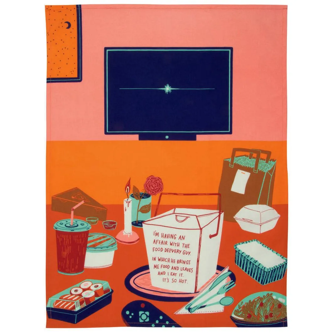 Food Delivery Tea Towel / Dish Towel