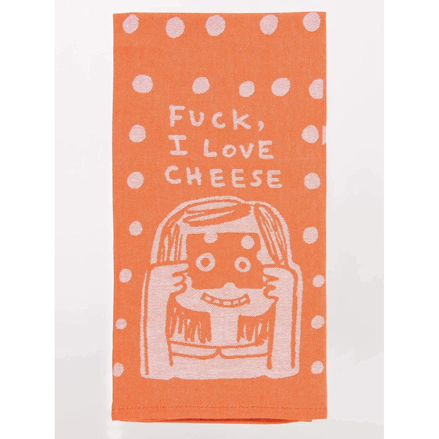 Fuck I Love Cheese Tea Towel / Dish Towel