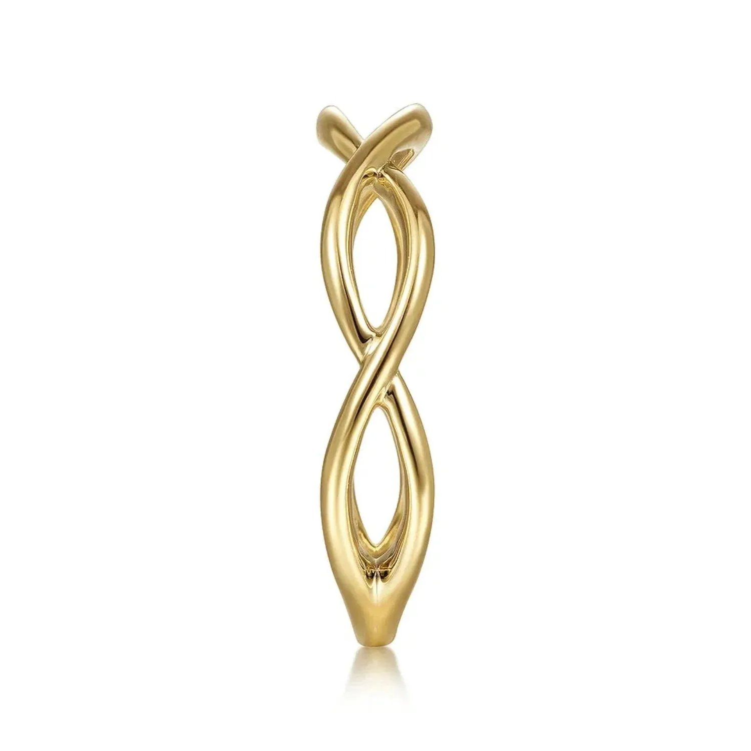 Gabriel & Co. Plain Twisted Stackable Ring