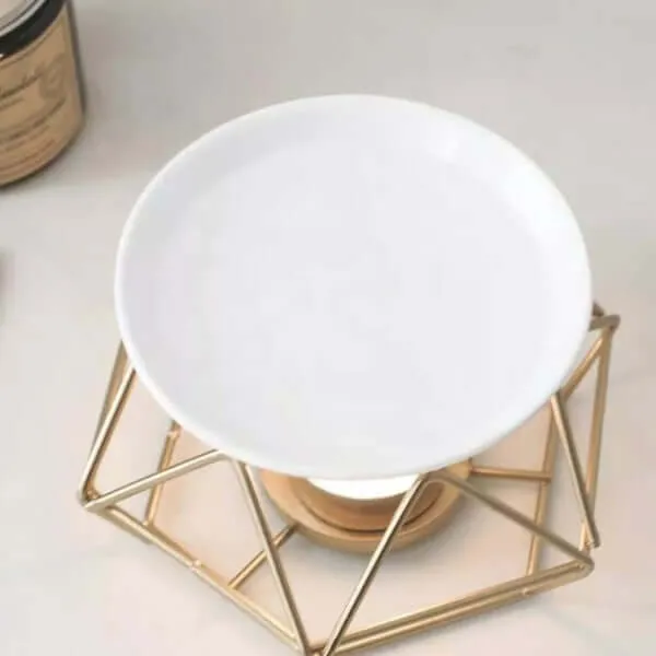 Geometric Shaped Oil and Wax Warmer