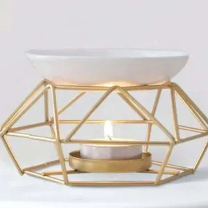 Geometric Shaped Oil and Wax Warmer