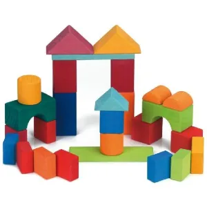Geometric Shapes Blocks - Wooden Toys