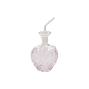 Glass Strawberry Cruet