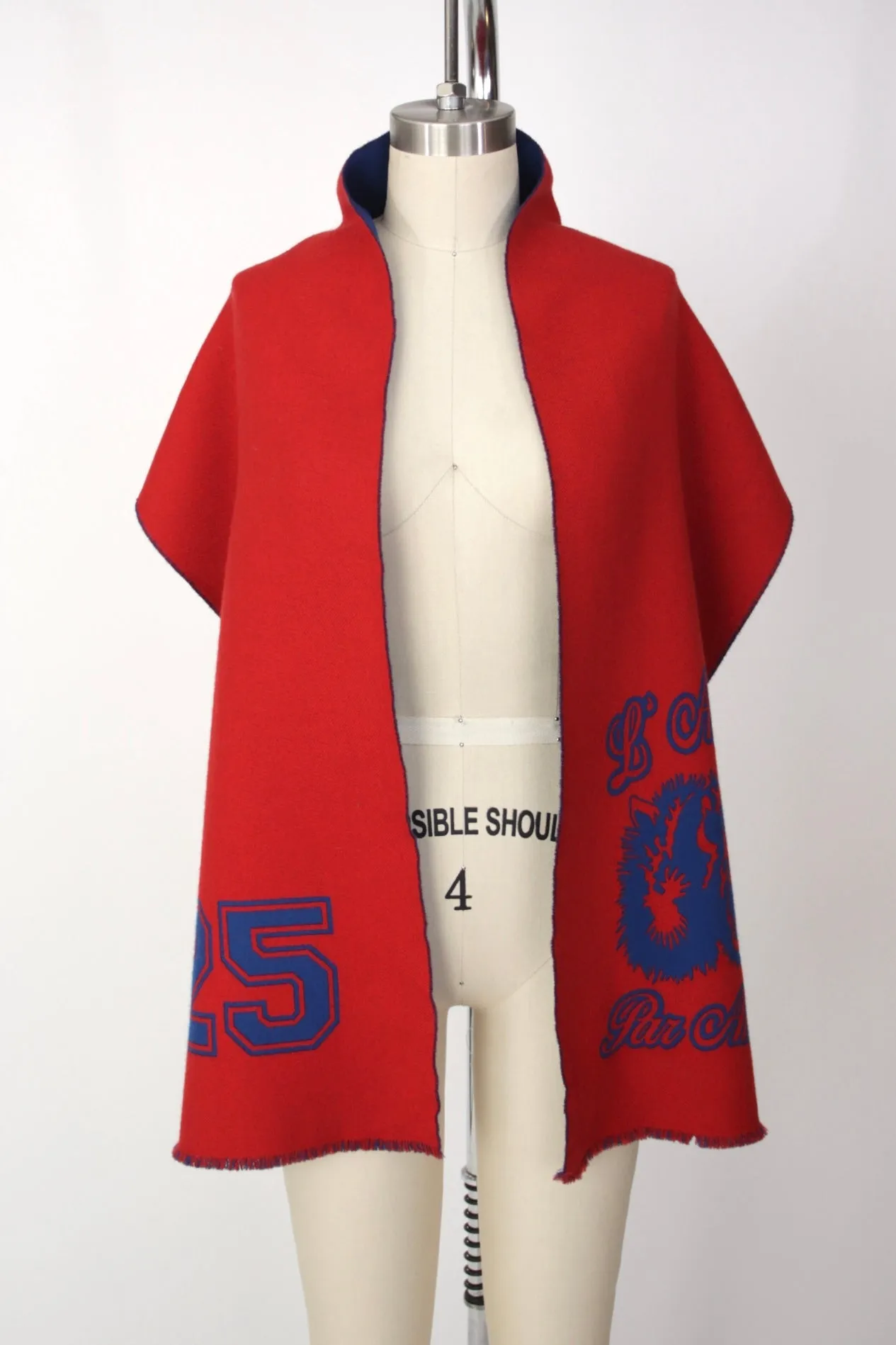 Gucci L'Aveugle Wool Tiger Scarf