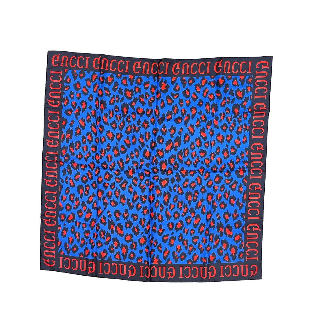 Gucci Leopard Silk Scarf
