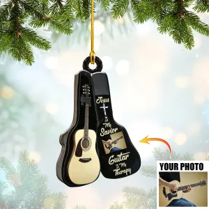 Guitar - Custom Shaped Ornament 389