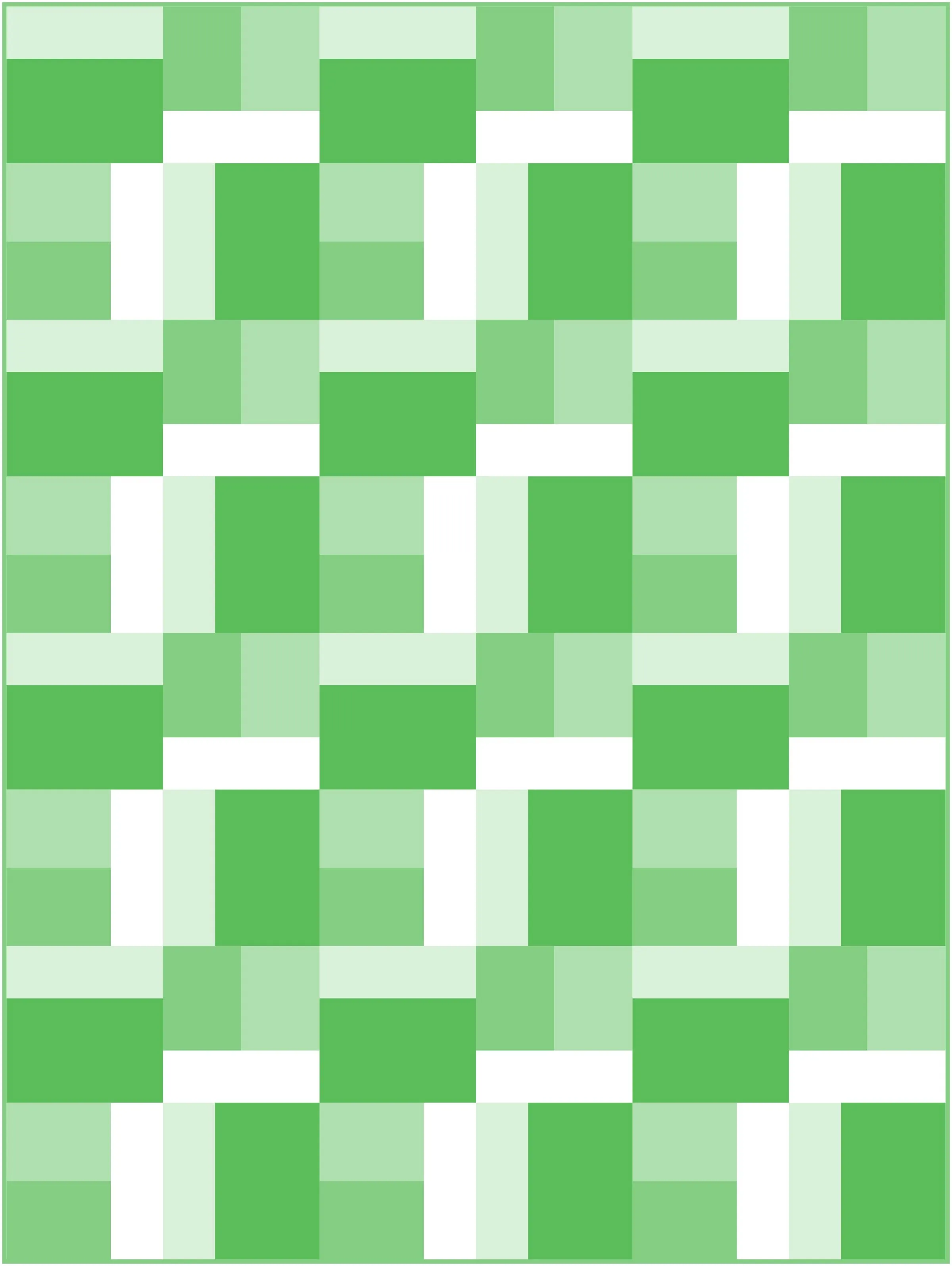 Half Full Quilt Block Pattern