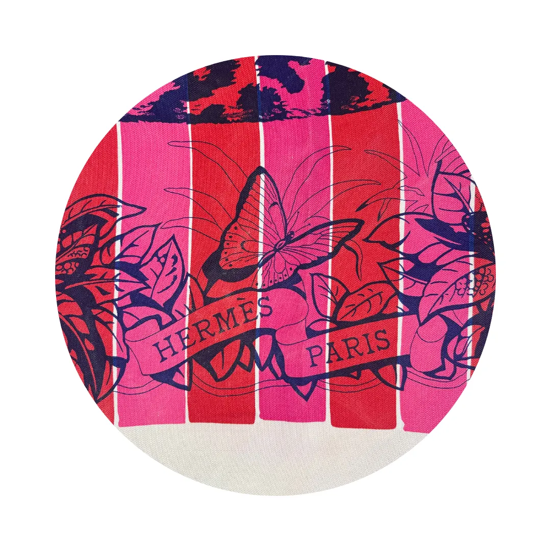 Hermès “Jungle Love” Silk Scarf