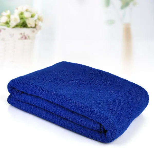 Hot Sell Large Size Absorbent Microfiber Fleece Bath Towel Shower Spa Simple 70*140cm
