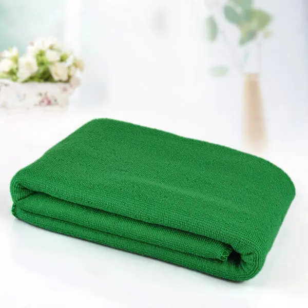 Hot Sell Large Size Absorbent Microfiber Fleece Bath Towel Shower Spa Simple 70*140cm