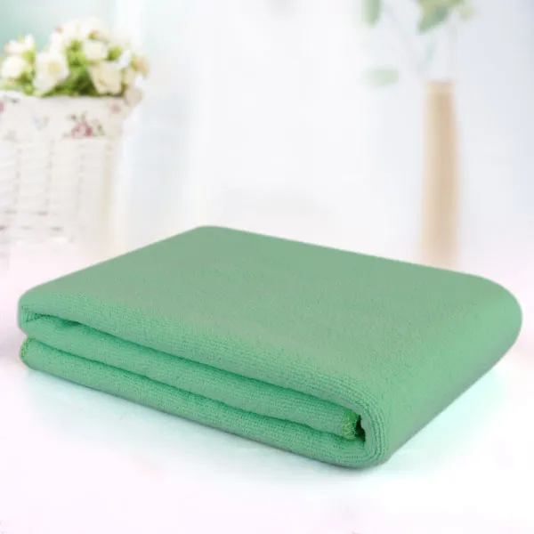 Hot Sell Large Size Absorbent Microfiber Fleece Bath Towel Shower Spa Simple 70*140cm