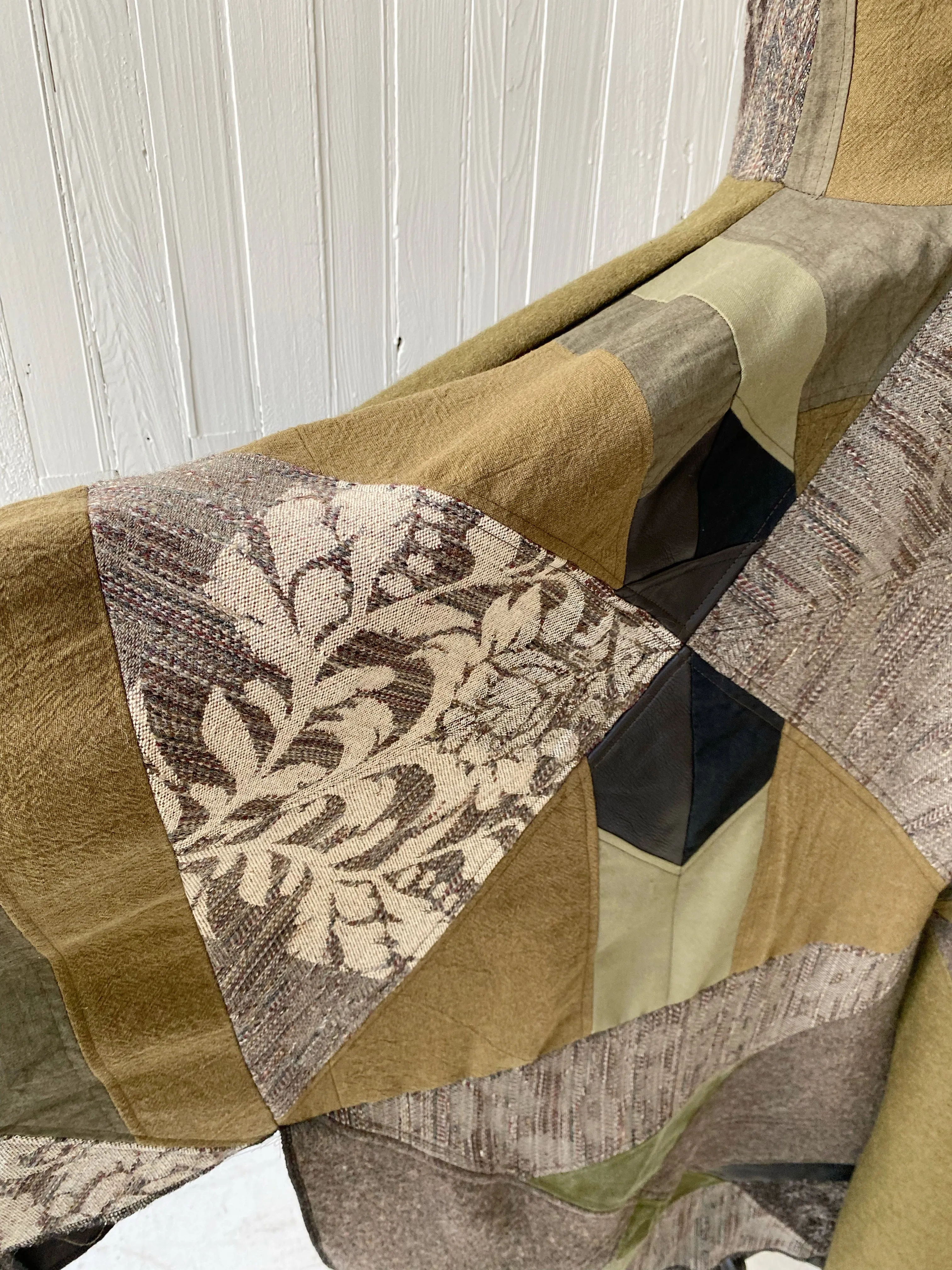 Hyde Hall patchwork dress