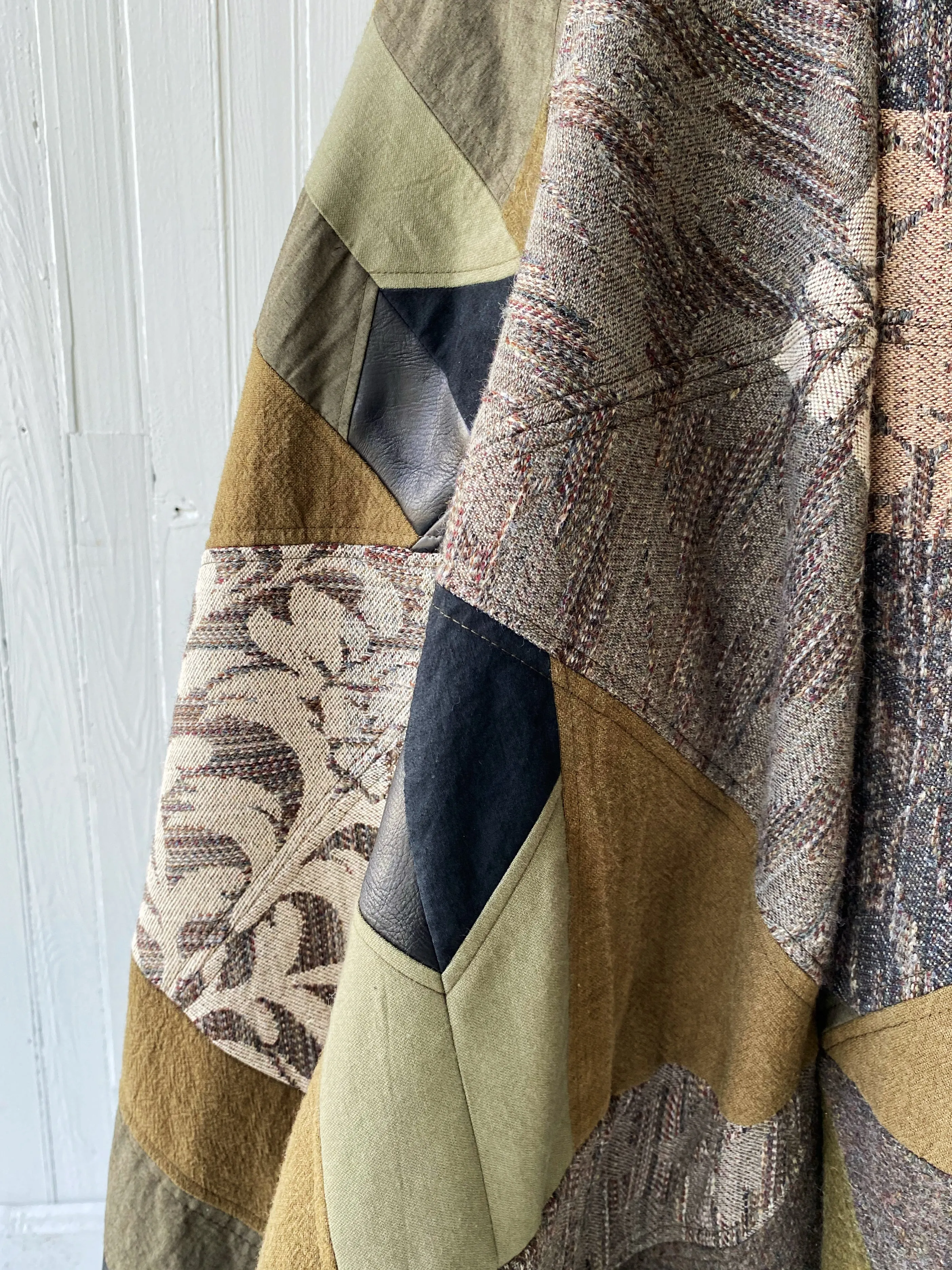Hyde Hall patchwork dress