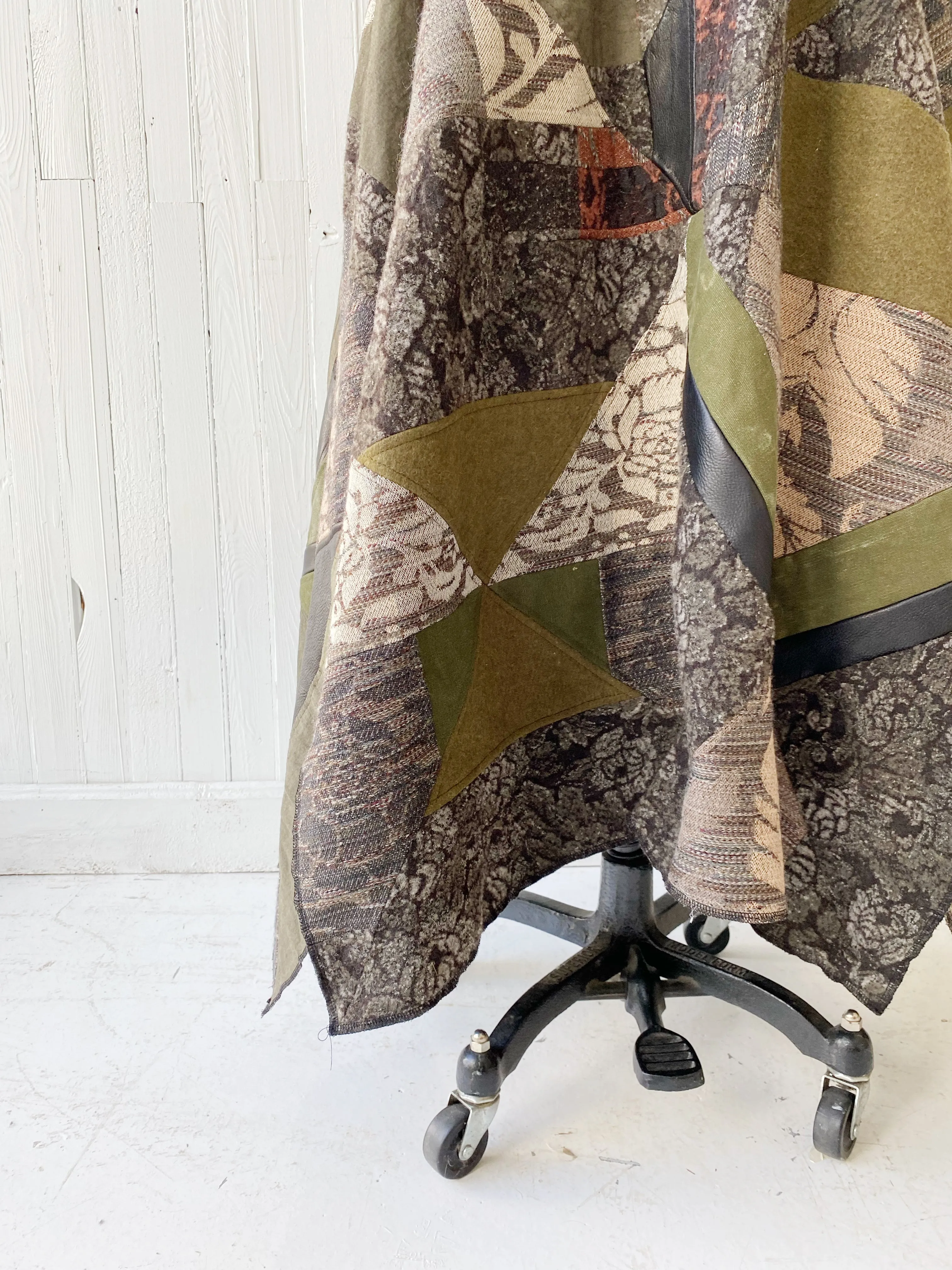 Hyde Hall patchwork dress