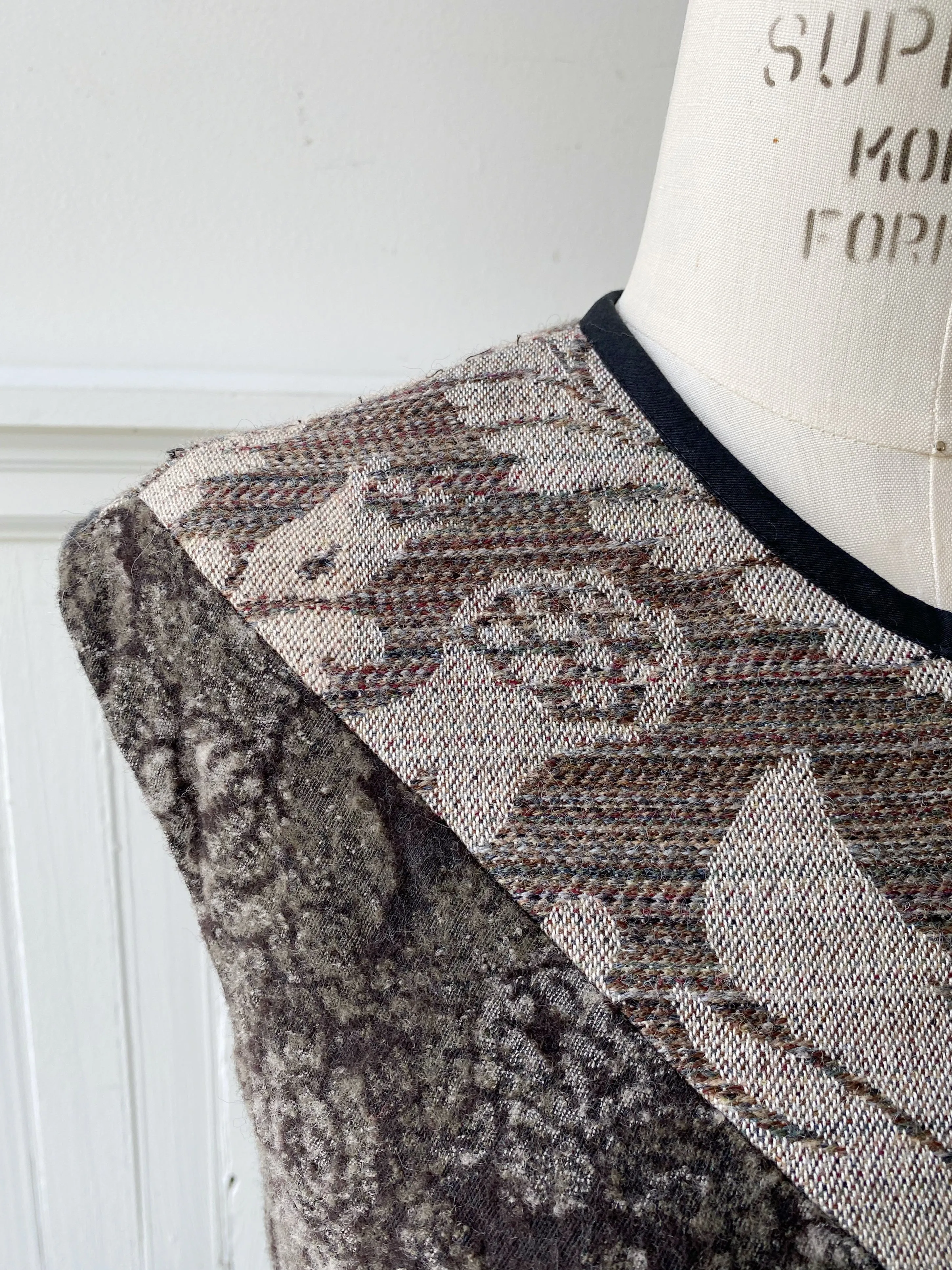 Hyde Hall patchwork dress