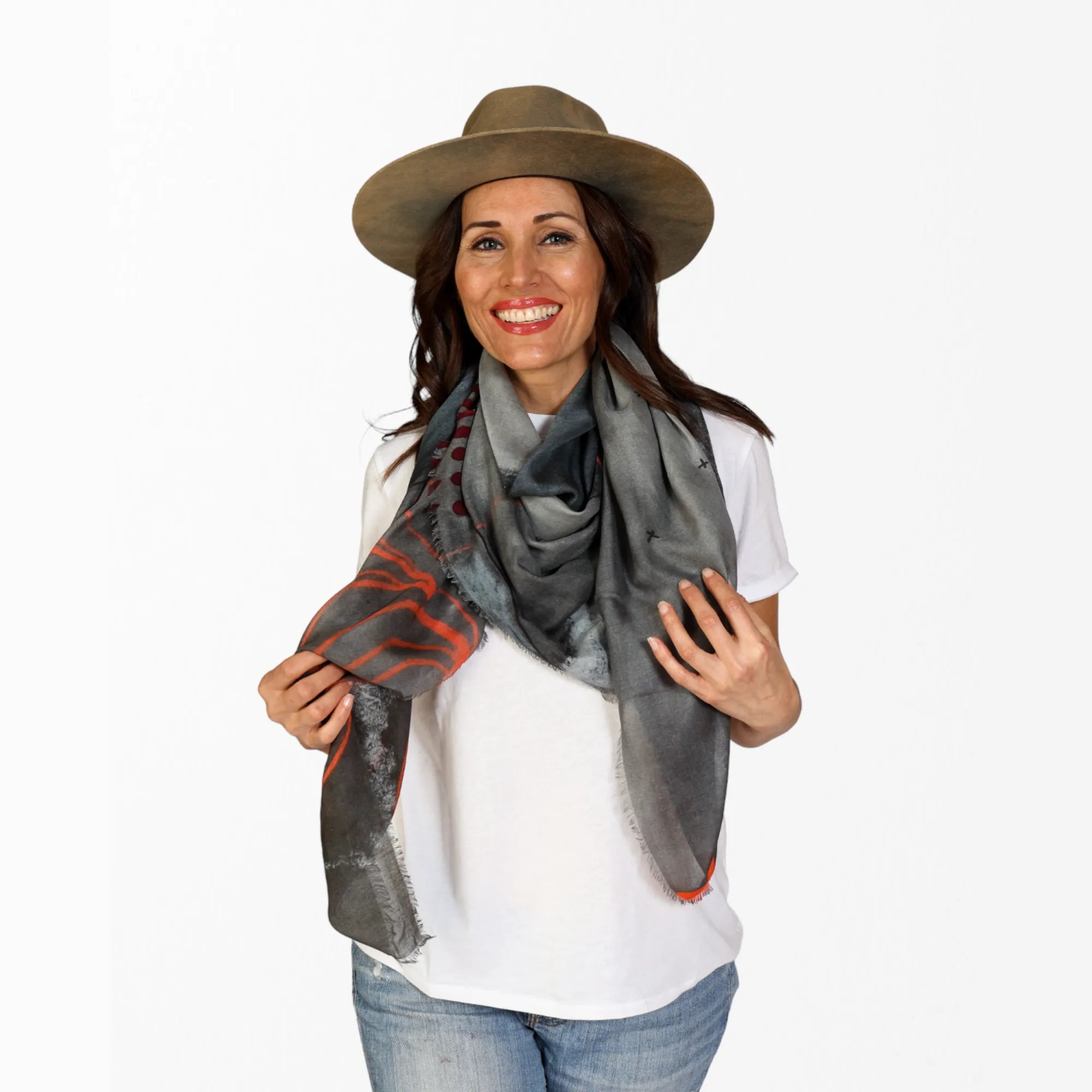 Isabelle Gougenheim Design Scarves (5 Colors)