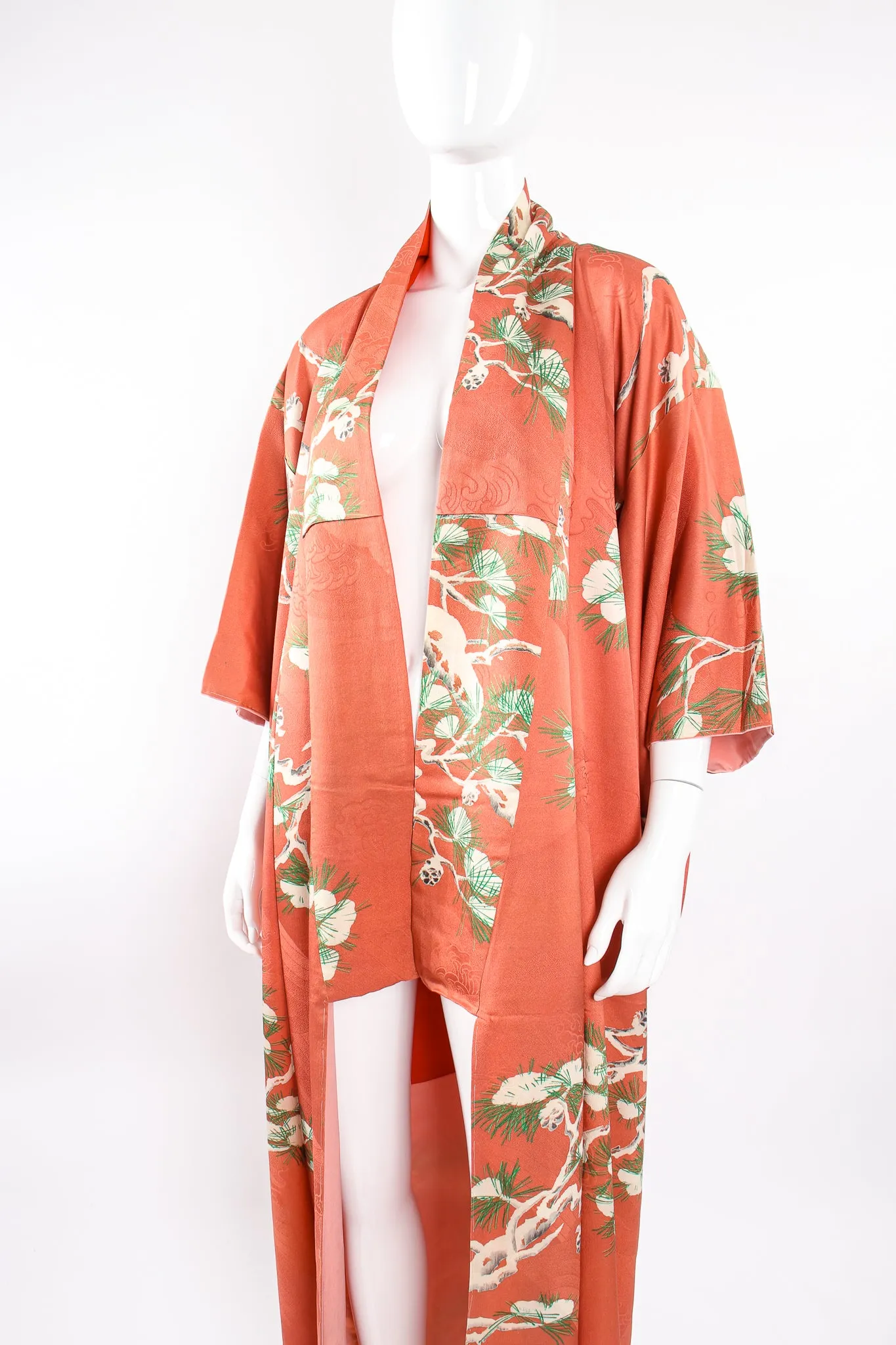 Japanese Pine Frost Kimono