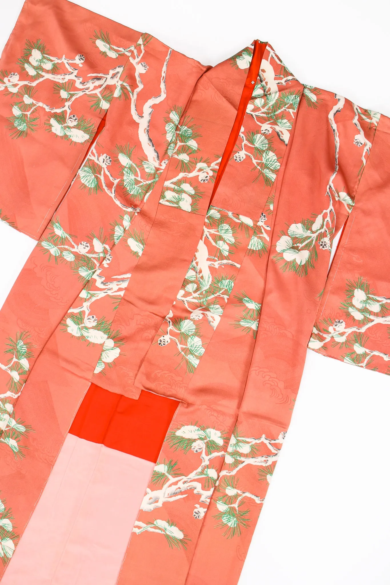 Japanese Pine Frost Kimono