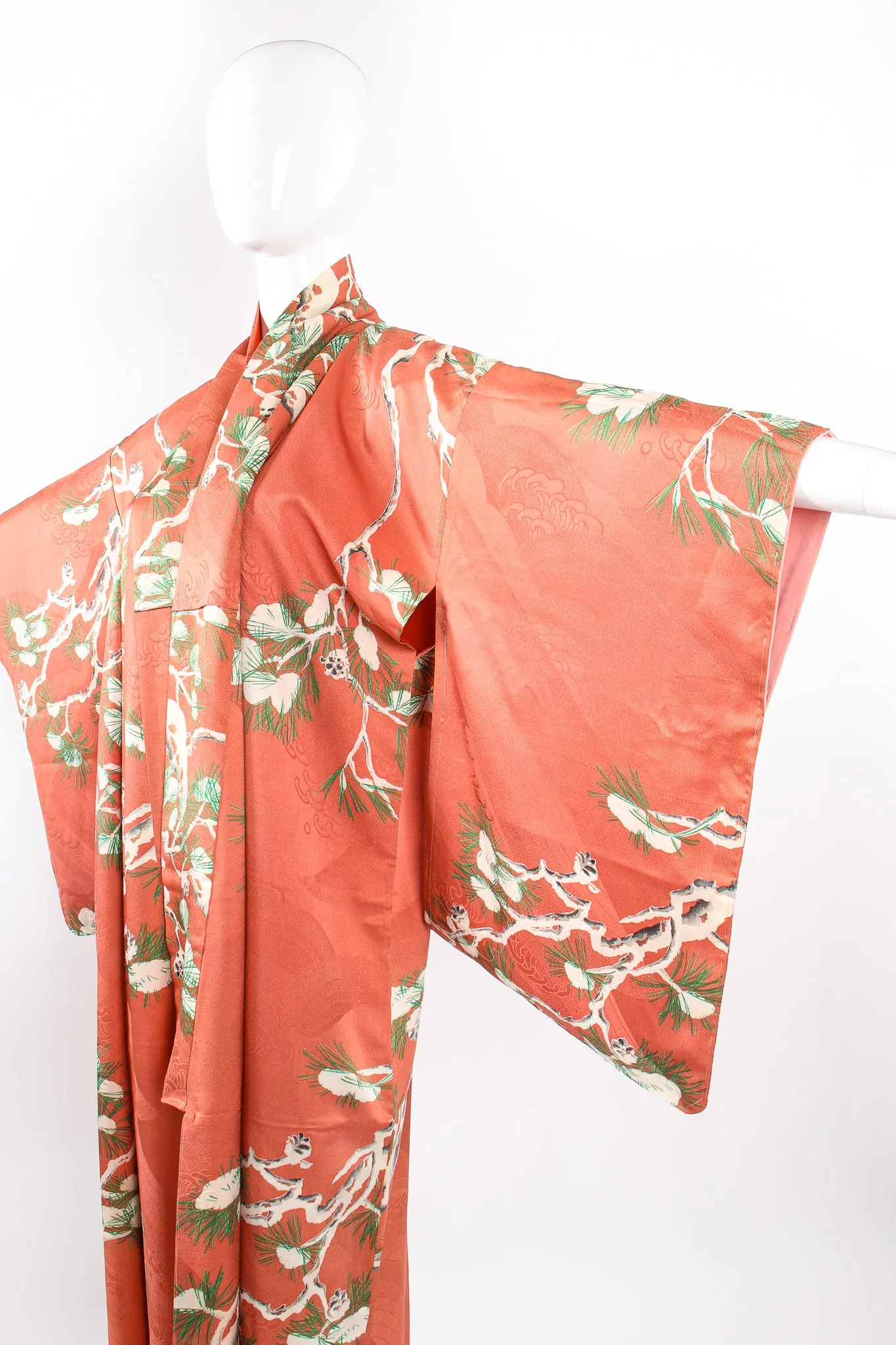 Japanese Pine Frost Kimono
