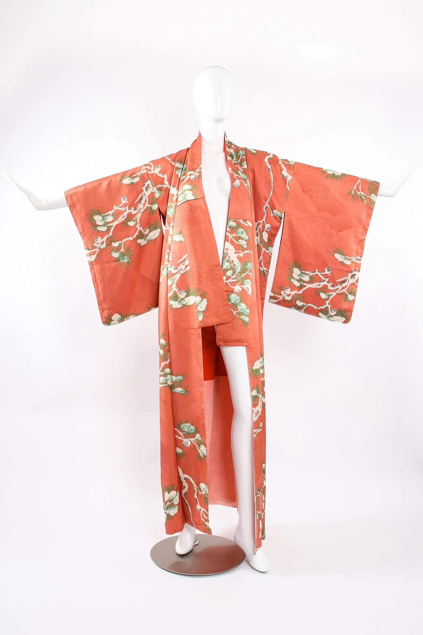 Japanese Pine Frost Kimono