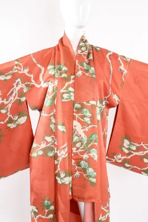 Japanese Pine Frost Kimono
