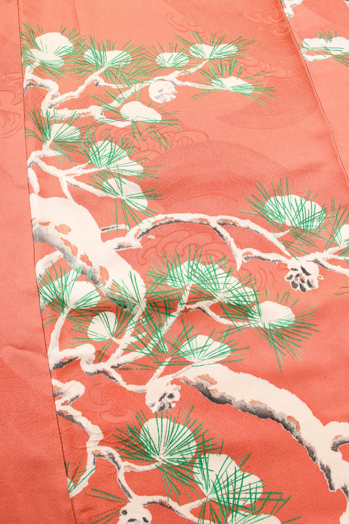Japanese Pine Frost Kimono