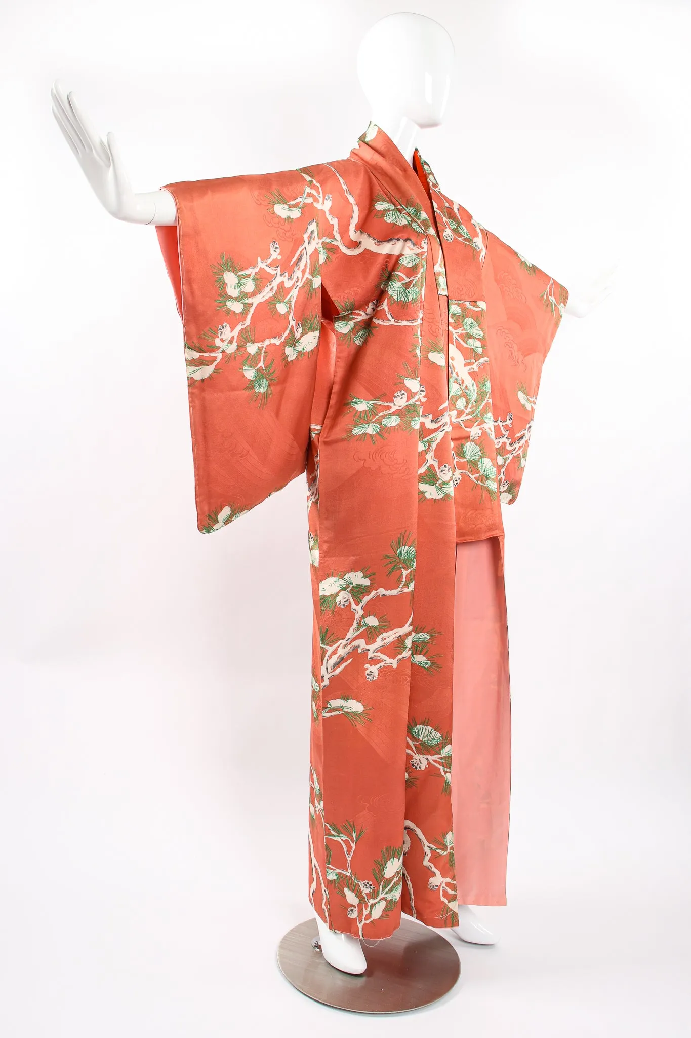 Japanese Pine Frost Kimono