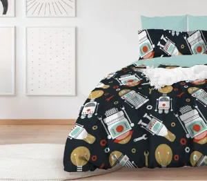 Jelly Bean GLOW ROBO Quilt Cover Set