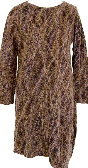 JURGEN LEHL Jacquard Design Tunic Dress