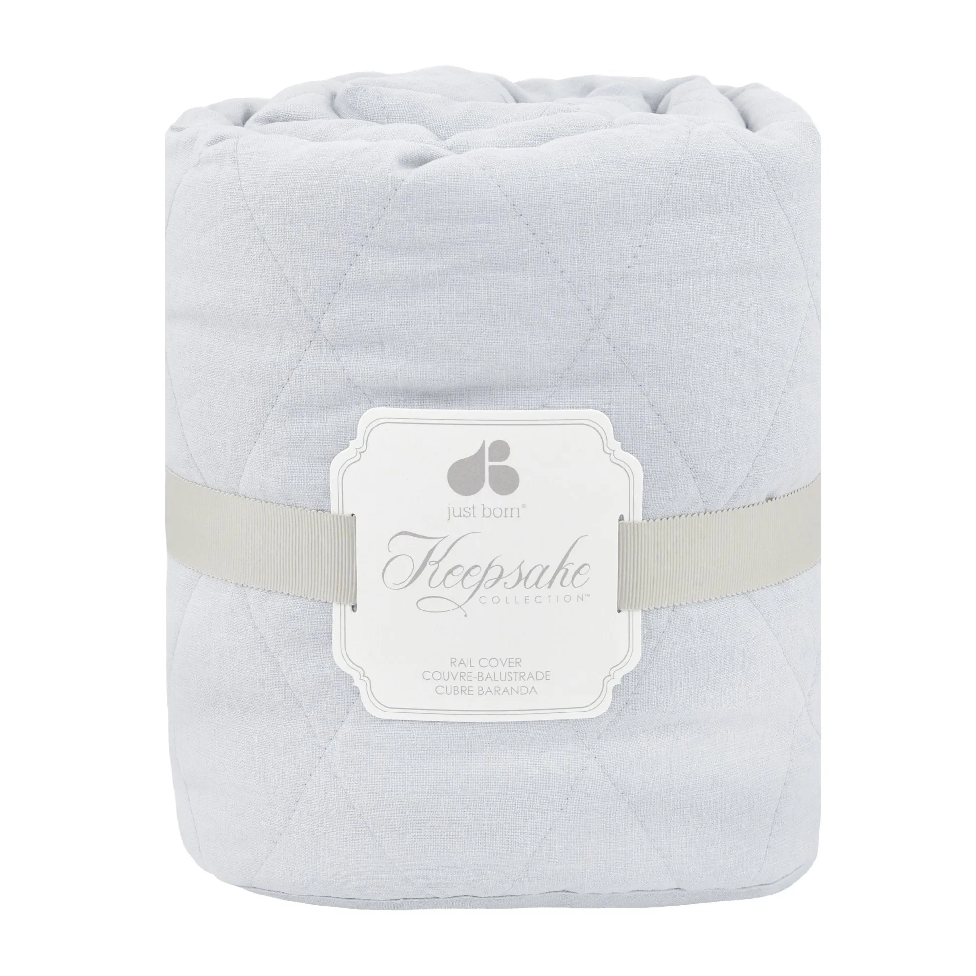 Just Born Keepsake Rail Cover - Grey