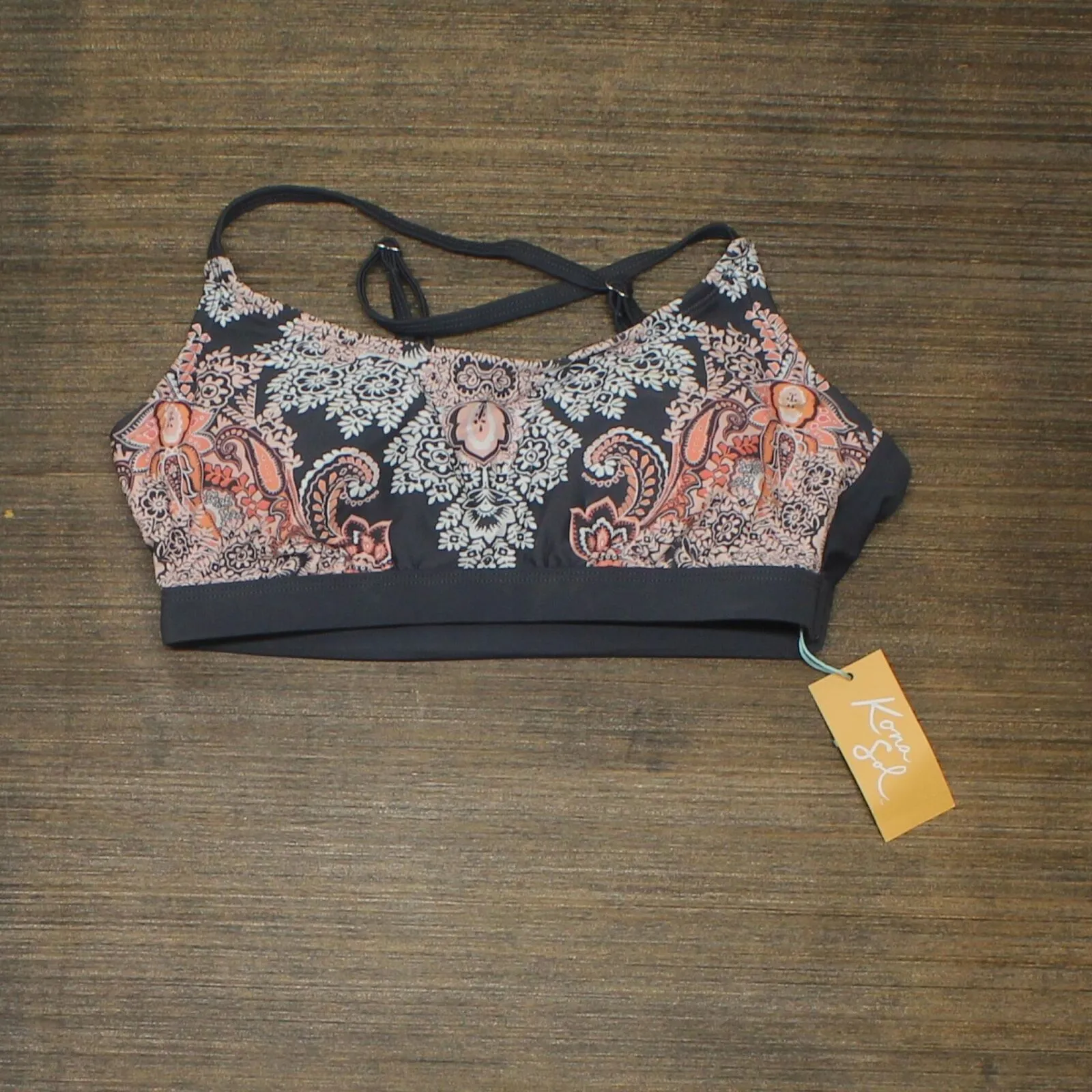 Kona Sol Women's Paisley Bikini Top