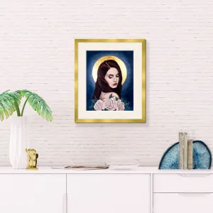 Lana Del Rey Art Print