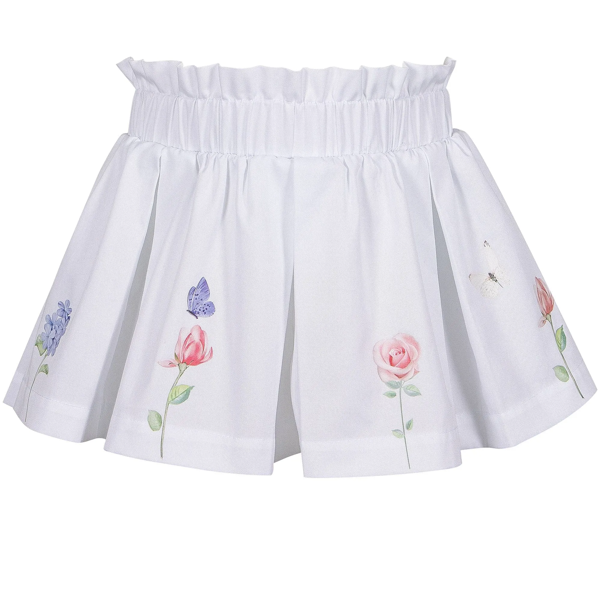 LAPIN HOUSE - Floral Blouse Set - Blue