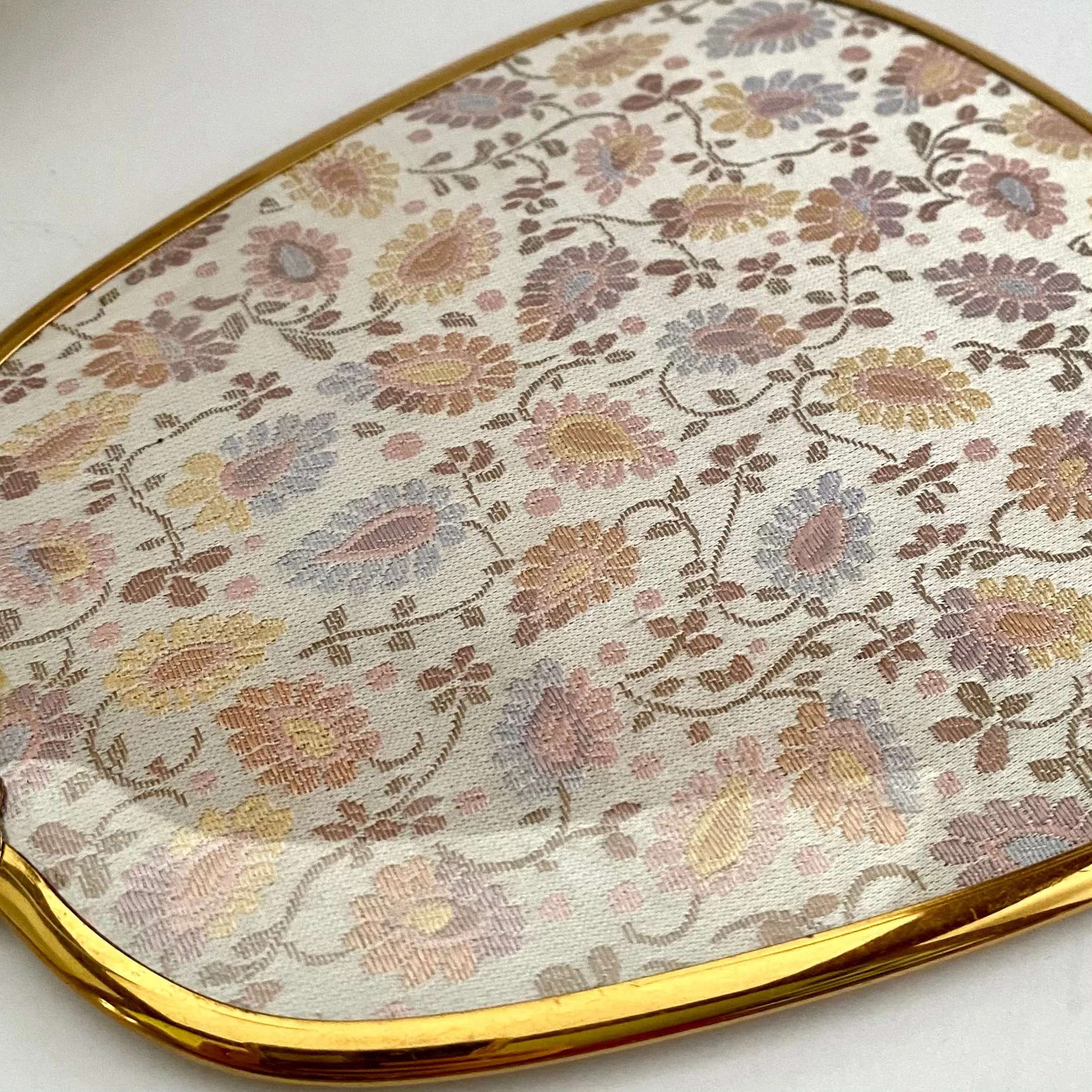 Late 50s/ Early 60s Matching Mirror, Bruch & Comb Set