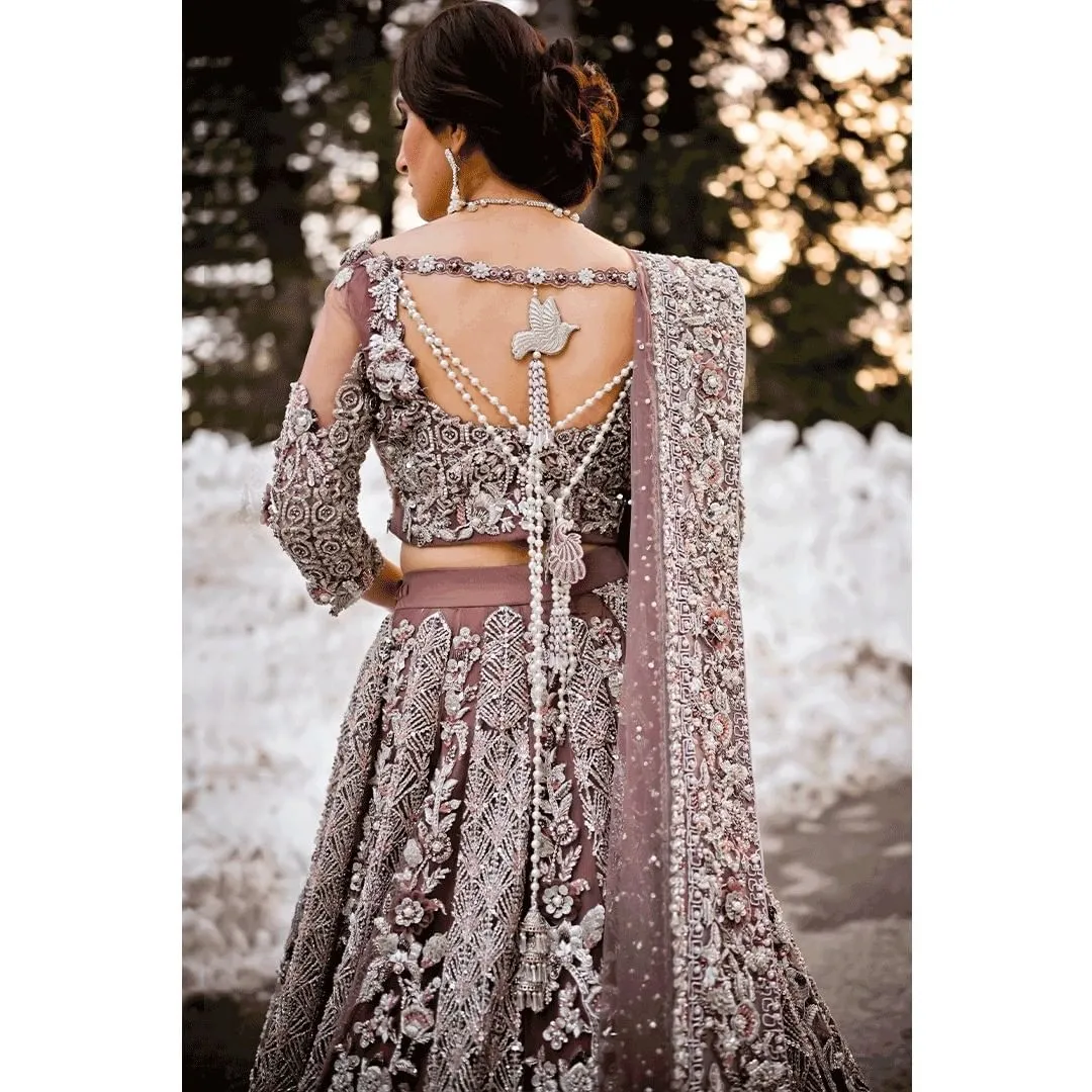 Latest Embellished Lehenga Choli and Dupatta #BS896