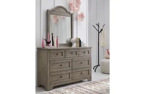 LC kids Farm House Arched Dresser Mirror