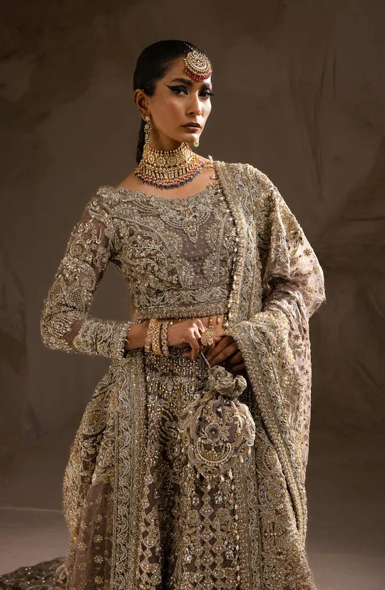 Lehenga and Choli Embellished Pakistani Bridal Outfit