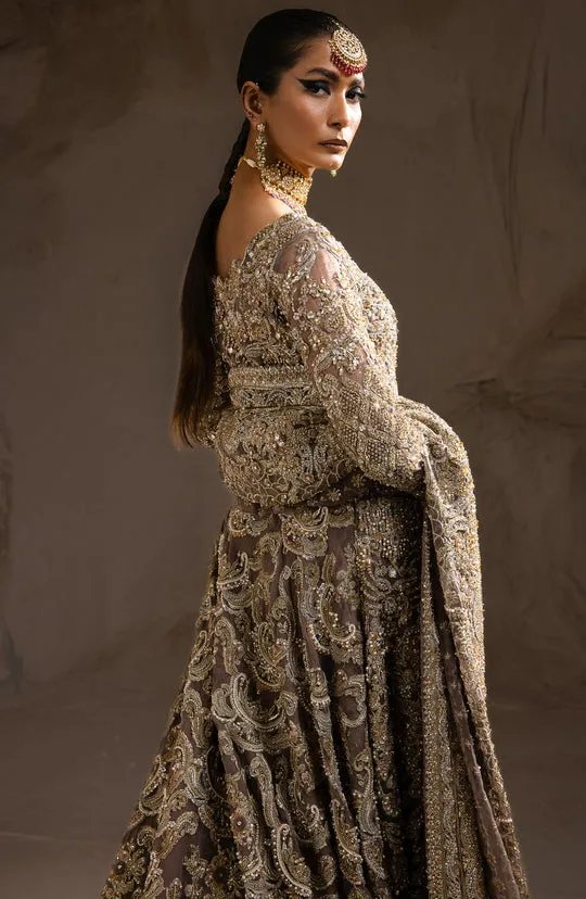 Lehenga and Choli Embellished Pakistani Bridal Outfit