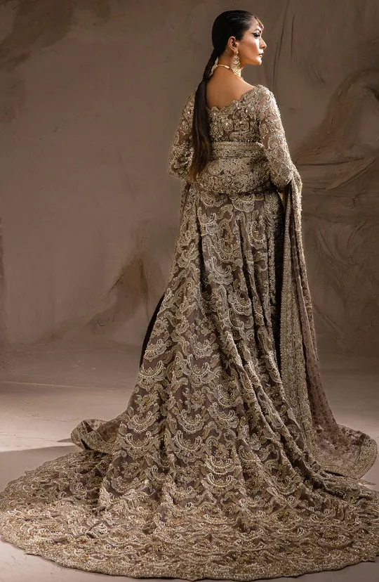Lehenga and Choli Embellished Pakistani Bridal Outfit