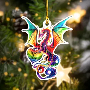 LGBT Dragon- Shaped Ornament