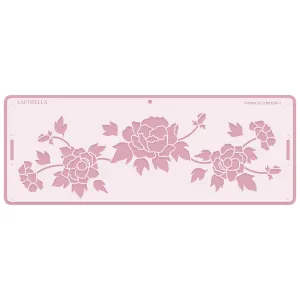 Long Border Cake Stencil FIONA