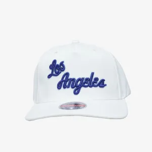 Los Angeles Lakers Script Vintage White Classic Redline Snapback