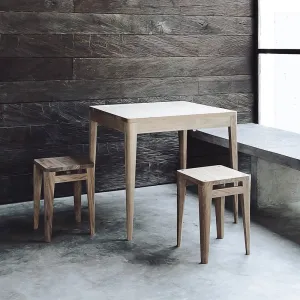Lula Square Solid Teak Table