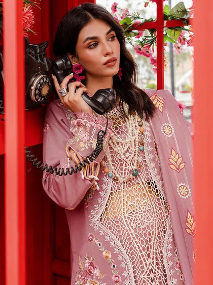 Luxury Baby Pink Embroidered Pakistani Salwar Kameez Dupatta Salwar Suit